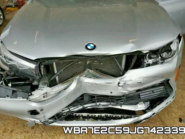 WBA7E2C59JG742339 фото 8