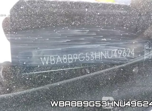 WBA8B9G53HNU49624 фото 10
