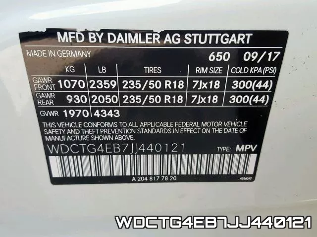 WDCTG4EB7JJ440121 фото 2