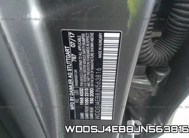 WDDSJ4EB8JN563816 фото 9