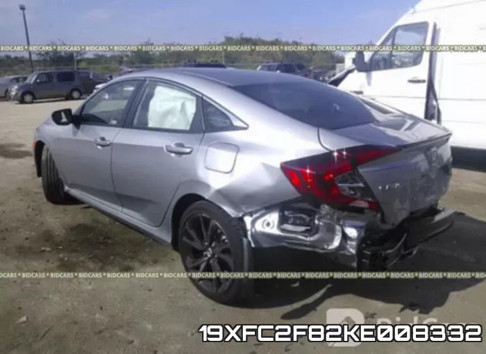 19XFC2F82KE008332 фото 4