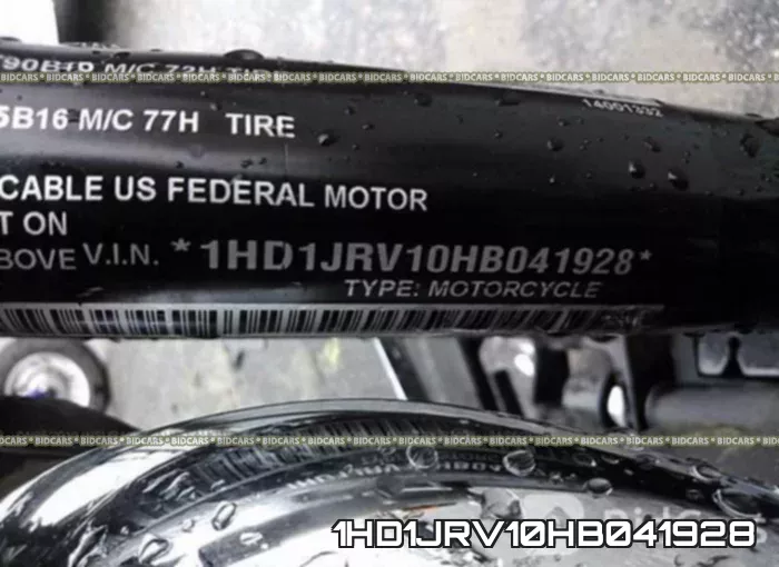 1HD1JRV10HB041928 фото 2