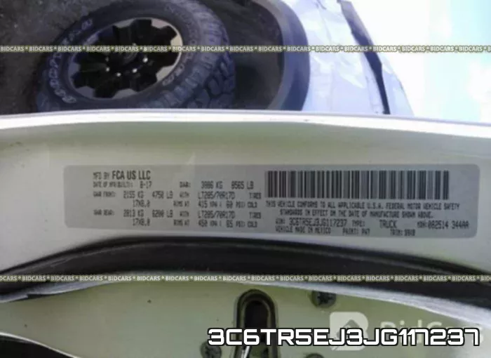 3C6TR5EJ3JG117237 фото 10