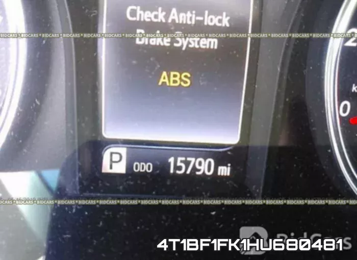 4T1BF1FK1HU680481 фото 8