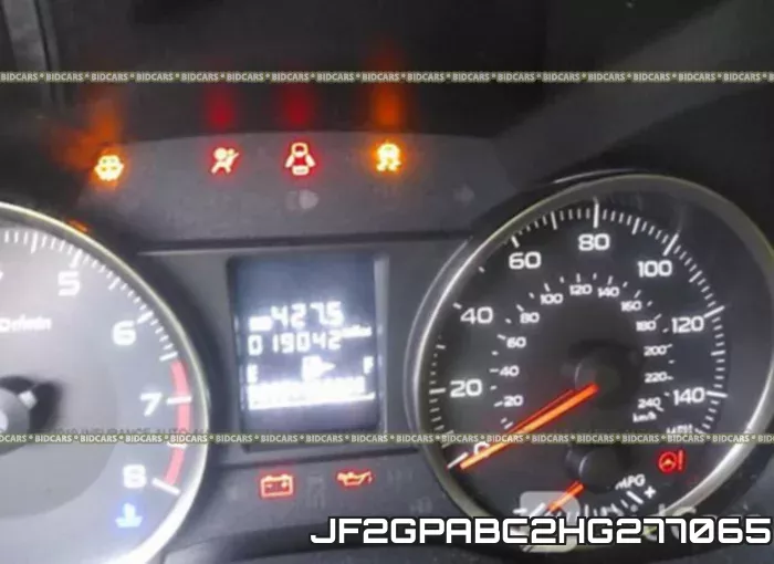 JF2GPABC2HG277065 фото 8