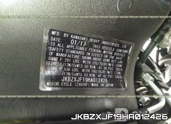 JKBZXJF19HA012426 фото 2