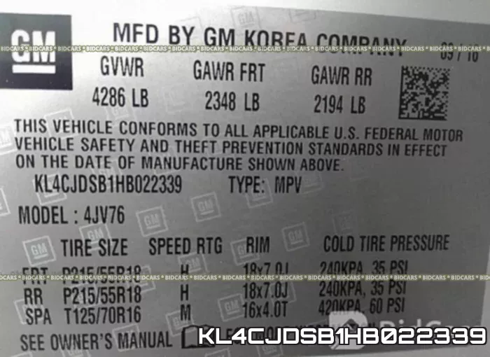 KL4CJDSB1HB022339 фото 10