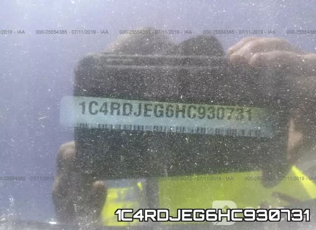 1C4RDJEG6HC930731 фото 10