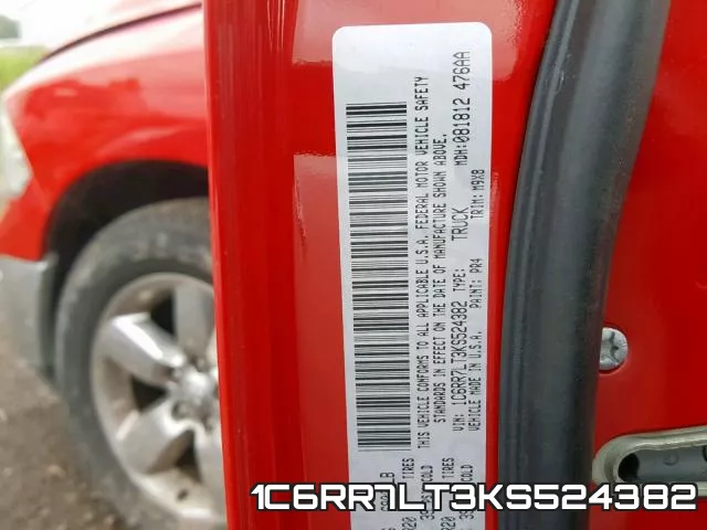 1C6RR7LT3KS524382 фото 2