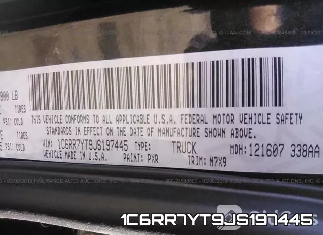 1C6RR7YT9JS197445 фото 10