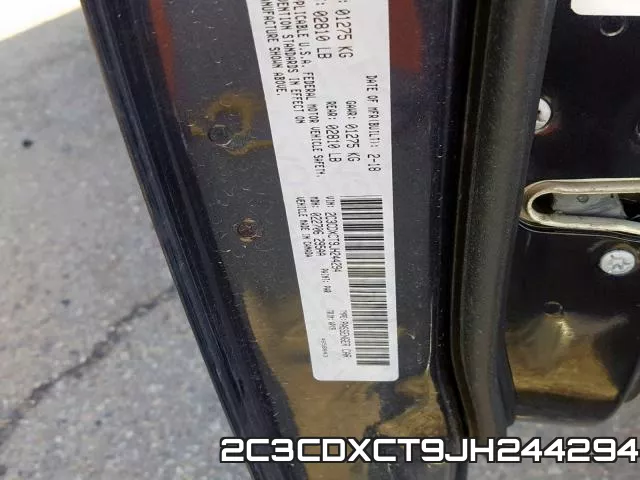 2C3CDXCT9JH244294 фото 2