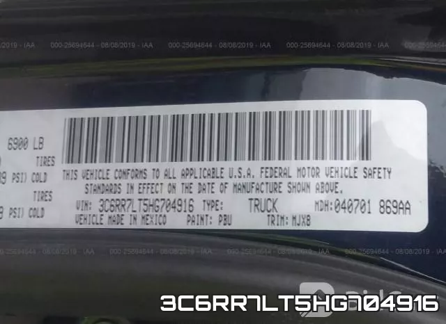 3C6RR7LT5HG704916 фото 10