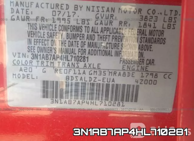 3N1AB7AP4HL710281 фото 10