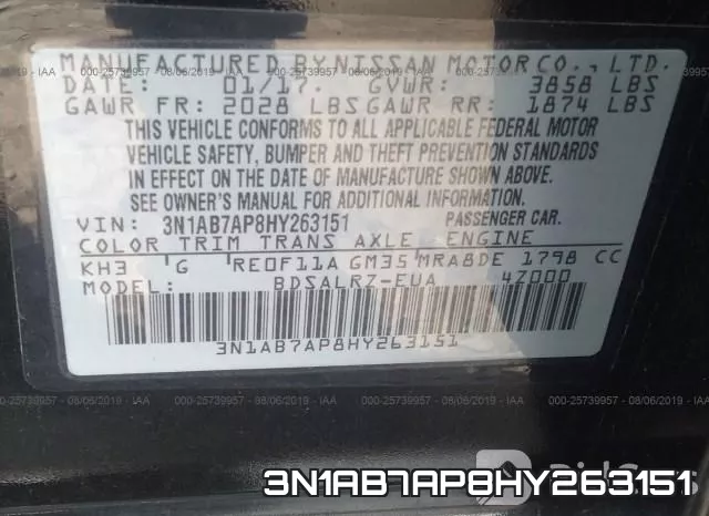 3N1AB7AP8HY263151 фото 10