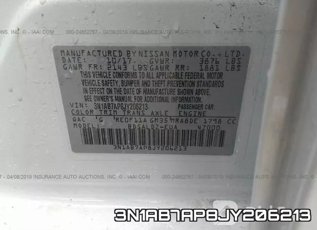 3N1AB7AP8JY206213 фото 10
