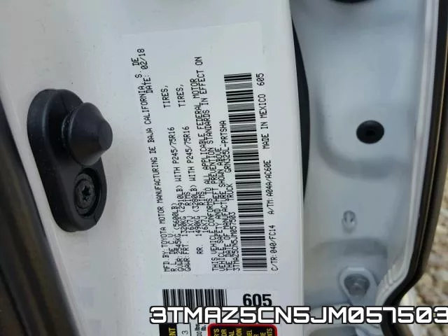 3TMAZ5CN5JM057503 фото 2