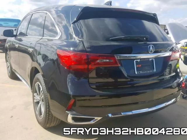 5FRYD3H32HB004280 фото 3