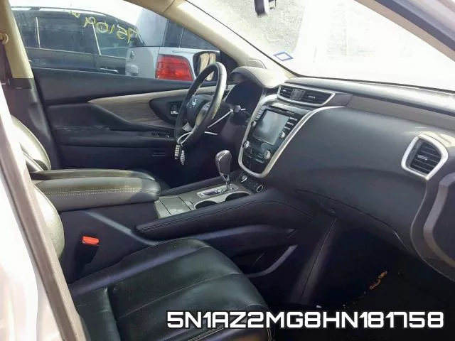 5N1AZ2MG8HN181758 фото 6