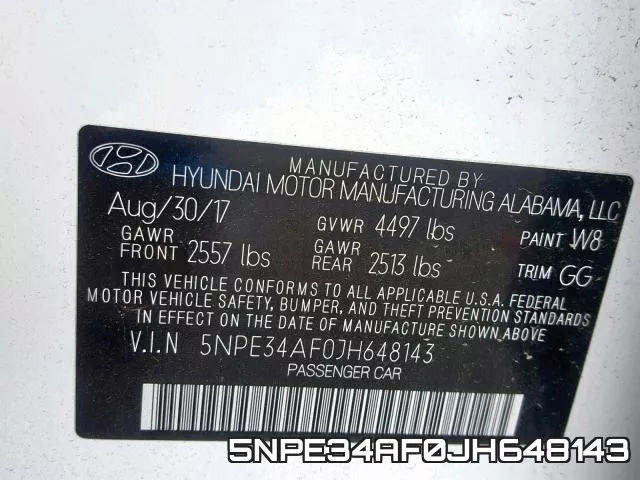 5NPE34AF0JH648143 фото 2