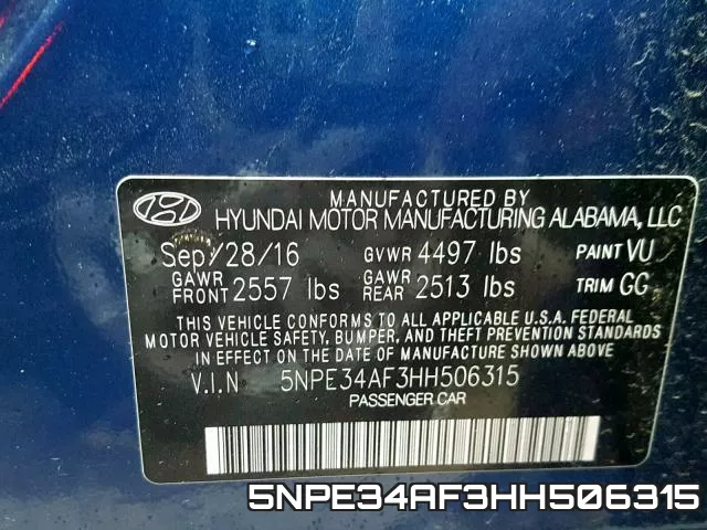 5NPE34AF3HH506315 фото 2