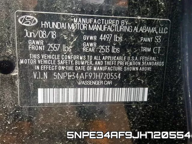 5NPE34AF9JH720554 фото 2
