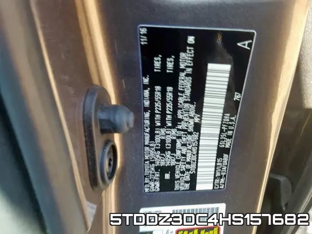 5TDDZ3DC4HS157682 фото 2
