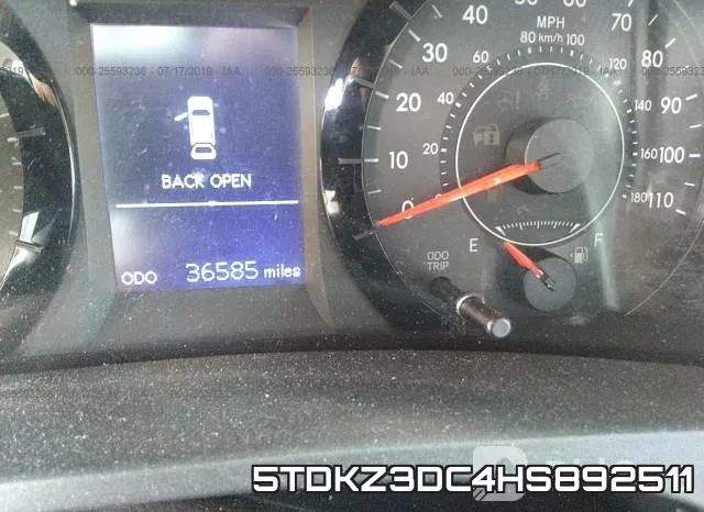 5TDKZ3DC4HS892511 фото 8