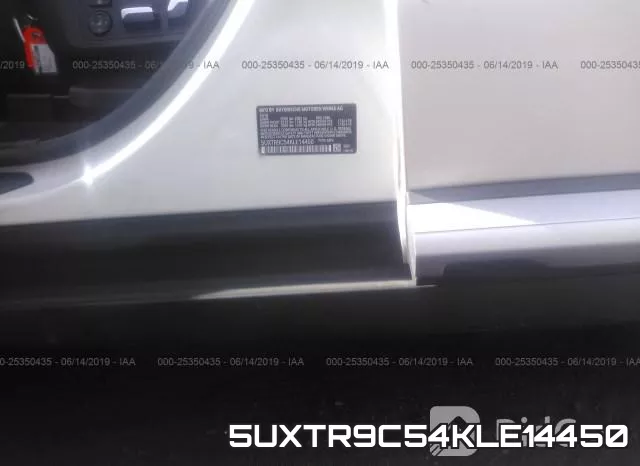 5UXTR9C54KLE14450 фото 10
