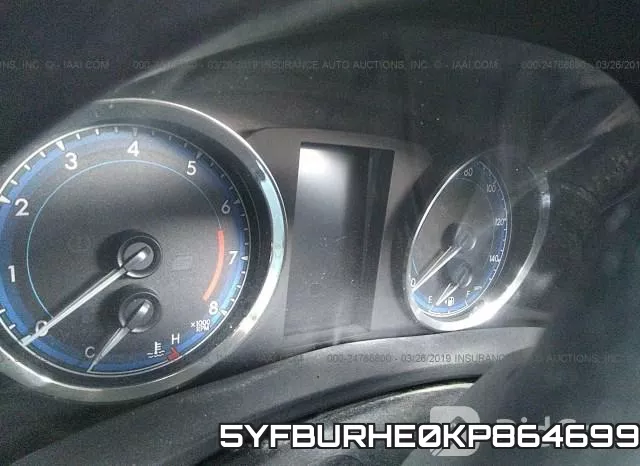 5YFBURHE0KP864699 фото 8