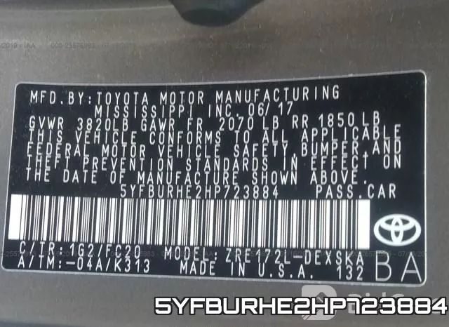 5YFBURHE2HP723884 фото 10