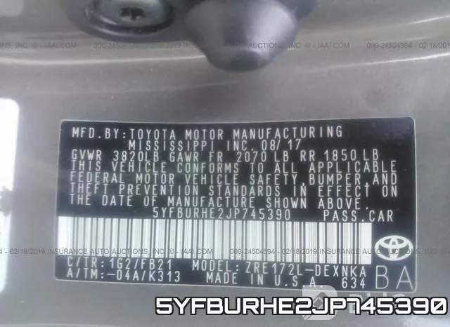 5YFBURHE2JP745390 фото 10
