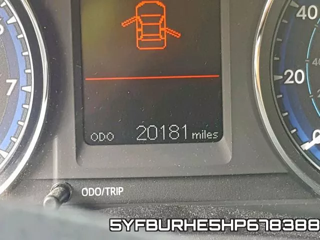 5YFBURHE5HP678388 фото 8