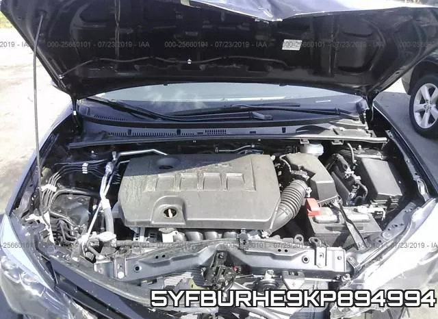 5YFBURHE9KP894994 фото 2