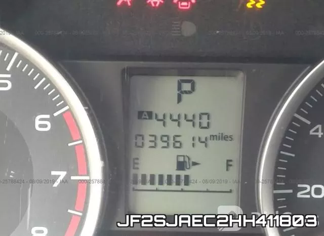 JF2SJAEC2HH411803 фото 8
