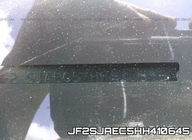 JF2SJAEC5HH410645 фото 10