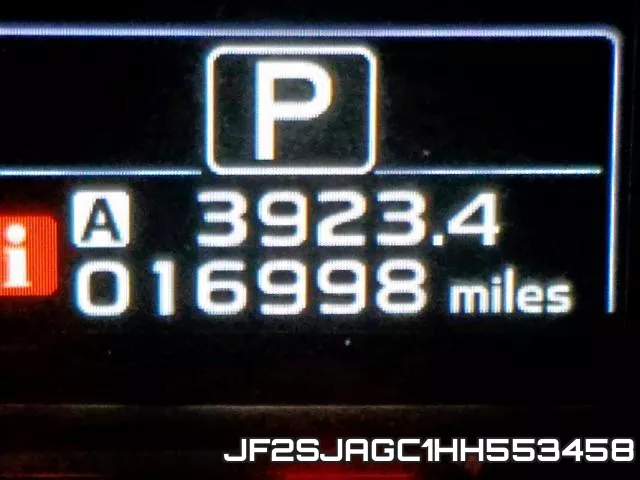 JF2SJAGC1HH553458 фото 9