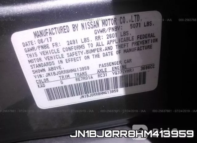 JN1BJ0RR8HM413959 фото 10