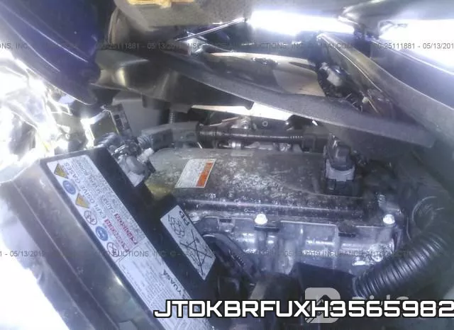 JTDKBRFUXH3565982 фото 2