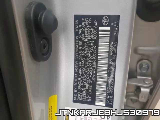 JTNKARJE8HJ530979 фото 2