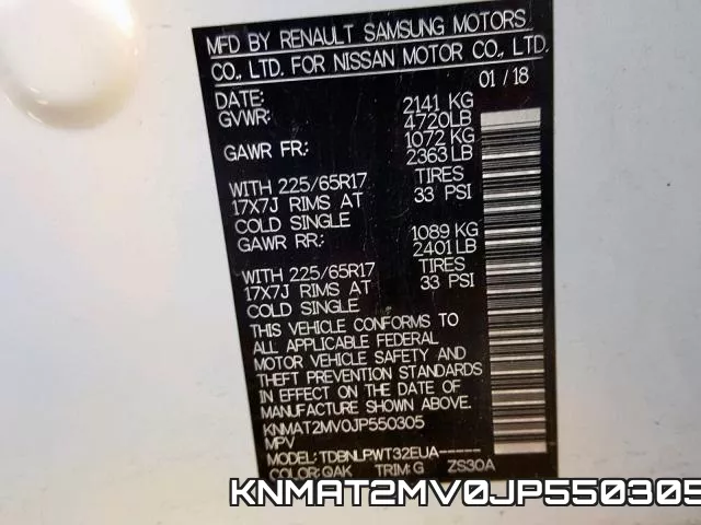 KNMAT2MV0JP550305 фото 2