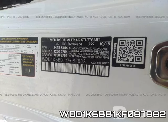WDD1K6BB1KF087882 фото 10