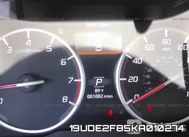 19UDE2F85KA010274 фото 8
