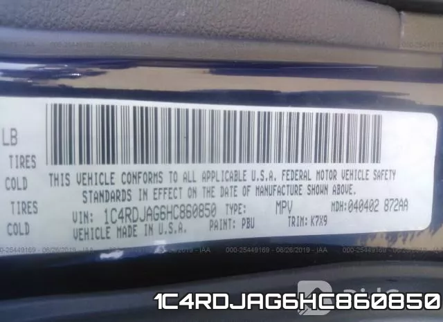 1C4RDJAG6HC860850 фото 10