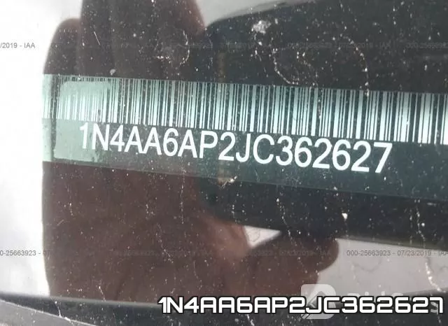 1N4AA6AP2JC362627 фото 10