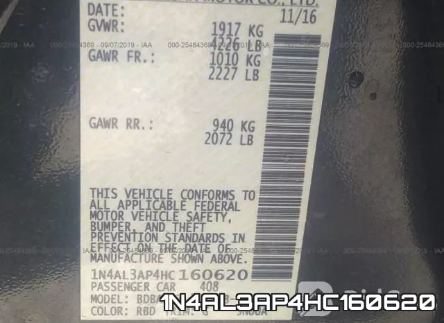 1N4AL3AP4HC160620 фото 10