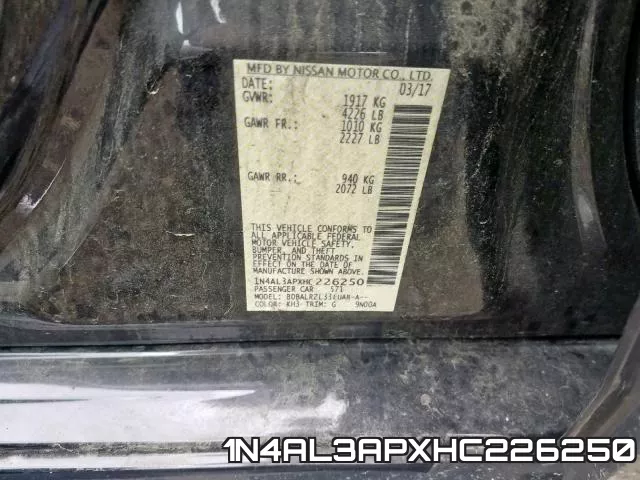 1N4AL3APXHC226250 фото 2