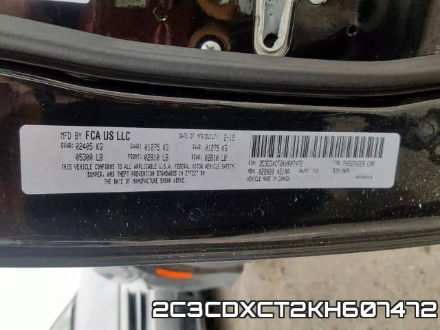 2C3CDXCT2KH607472 фото 2
