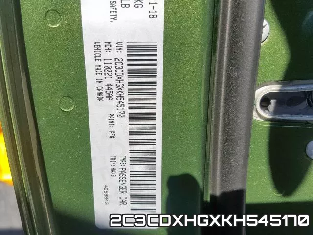 2C3CDXHGXKH545170 фото 2