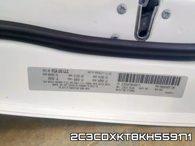 2C3CDXKT8KH559171 фото 2