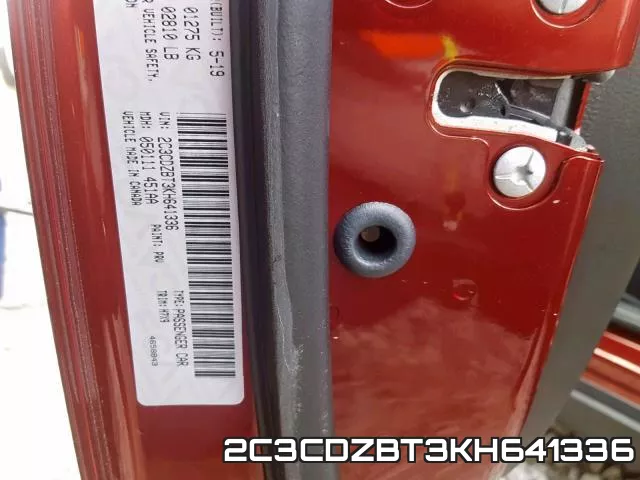 2C3CDZBT3KH641336 фото 2